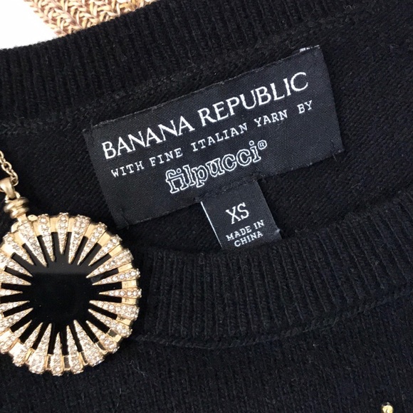 Banana Republic Filpucci beaded Sweater - Picture 3 of 11
